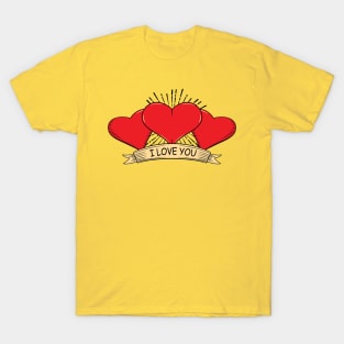 I Love You T-Shirt